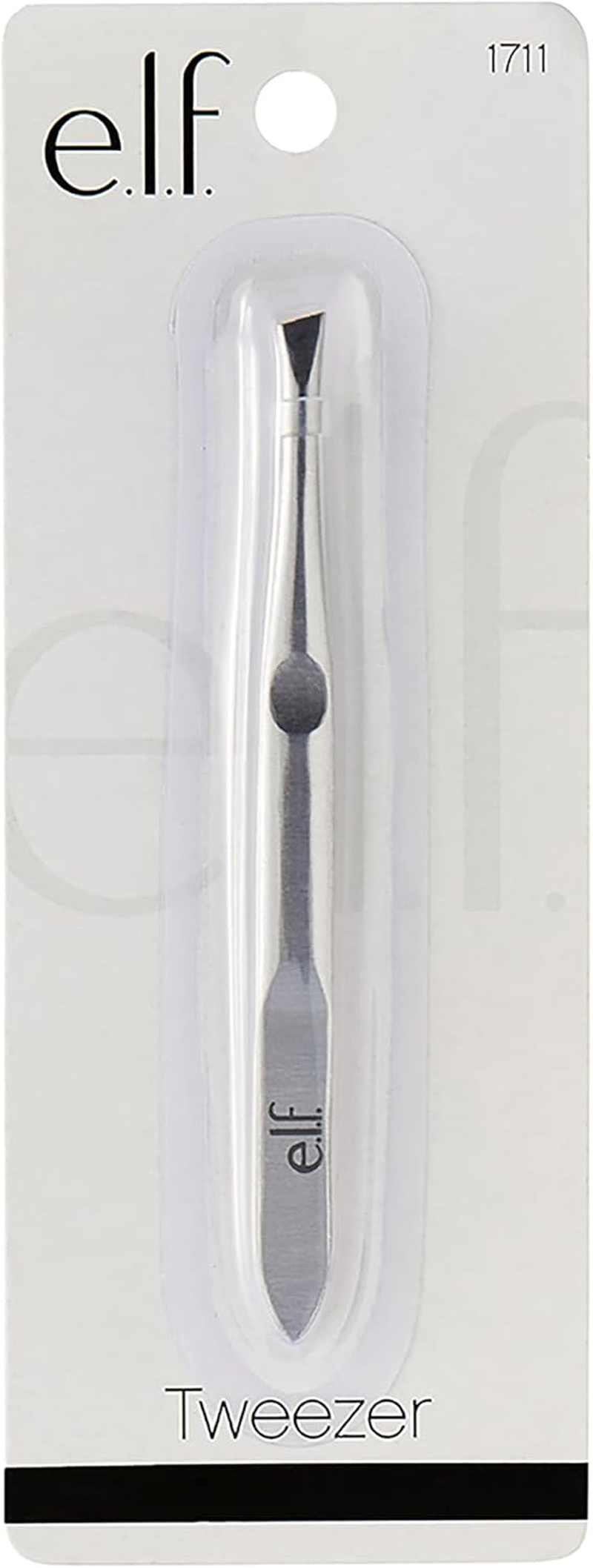 E.L.F., Slant Tweezer, Professional Quality Stainless Steel, Provides a Strong Grip, Removes Hairs Accurately, Shapes, Defines, Easy to Use, Ergonomically-Designed image number 2