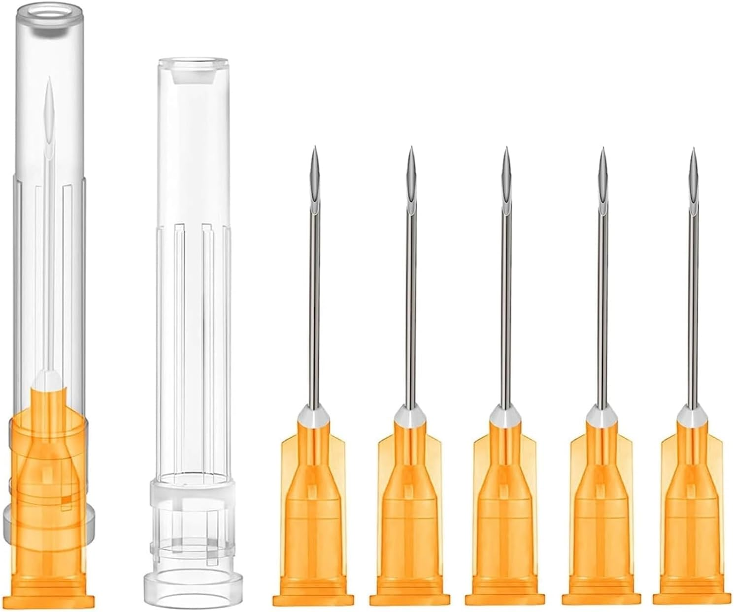 100Pcs 25G X 1 Inch (0.50X25Mm) Terumo Agani Dispensing Needle &ndash; Industrial Science Lab Experiments Injection Syringe Accessories &ndash; Individual Sterile Package image number 2