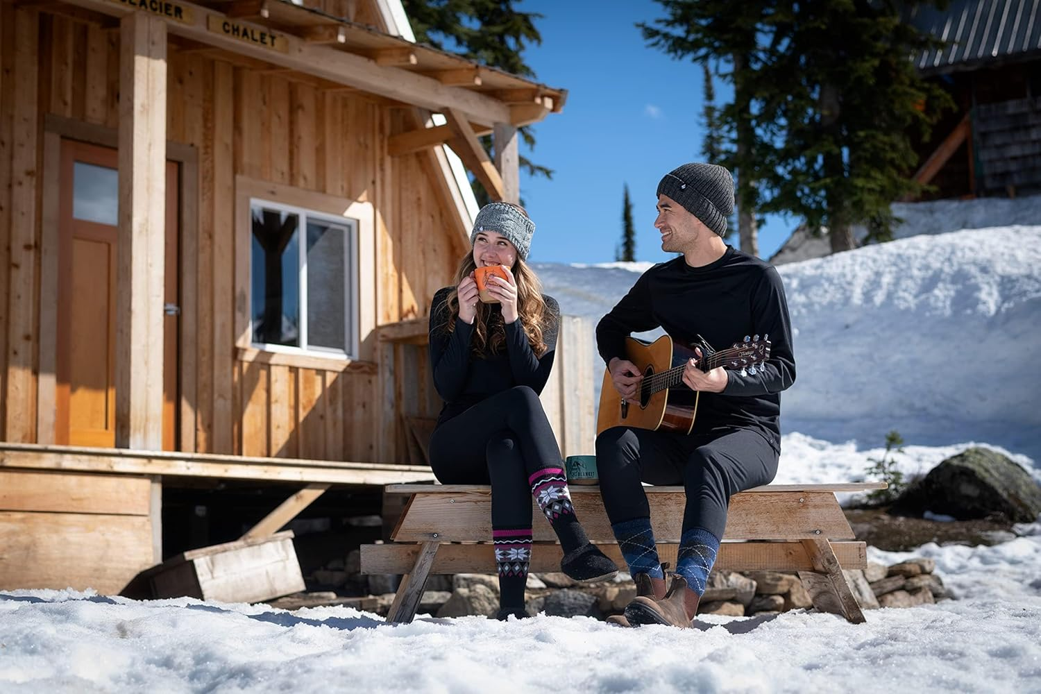 Heat Holders Waterproof Performance Sierra Ski Mittens, Dual Insulated, Black and Grey, One Size image number 3