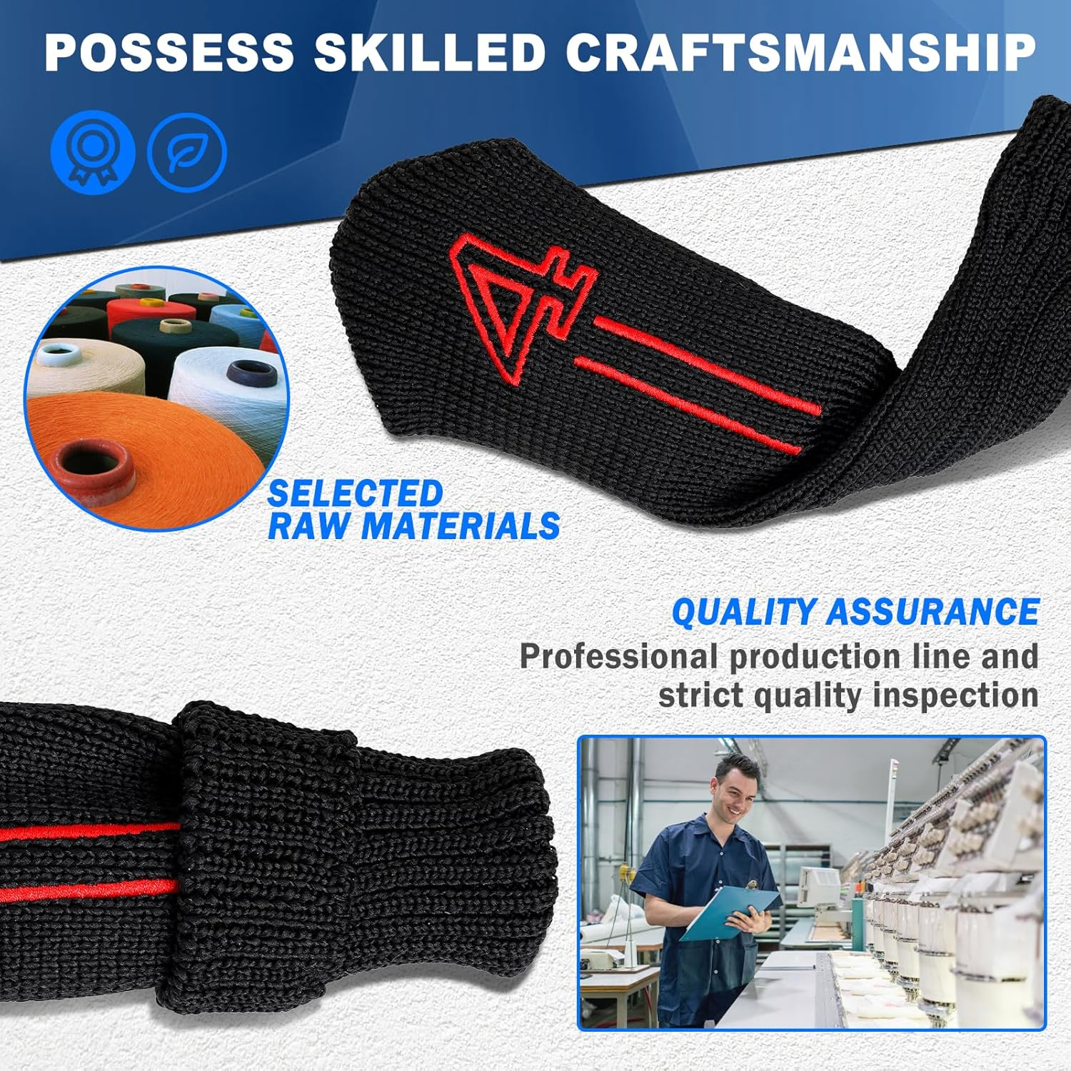 Mytag Golf Hybrid Head Covers, Small Hybrids Driving Iron Headcover, 8Pcs Fits Cobra T Rail, Cleveland Launcher, Wilson Launch Pad, Tour Edge Utility Irons image number 1