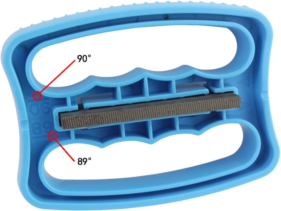 XCMAN Ski Snowboard Side Bevel File Guide Edge Tuner Tool Multi 87 88 89 90 Degrees with a File image number 3
