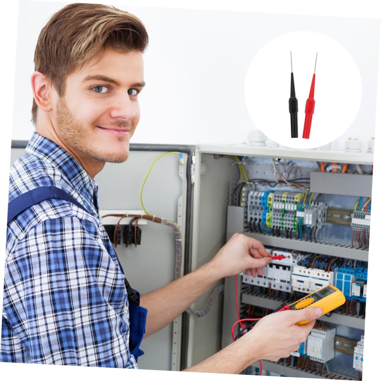 BELLIFFY Multimeter Tester Wire Piercing Probe Pin Insulated Non-Destructive Automotive Electrical Testing Tools for Accurate Circuit Diagnosis Car Repair DIY Use image number 5