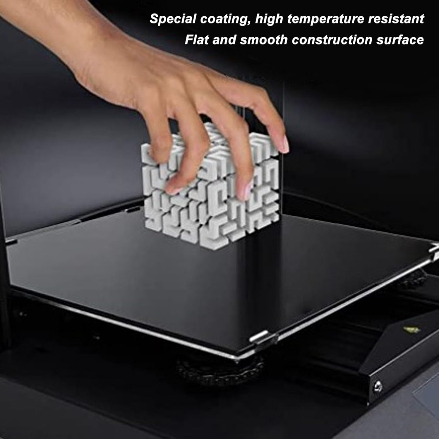 Special Glass Build Plate 257X257, Borosilicate Glass 3D Printer for Lab X1 X1E a P1P P1S with Microwave Composite Coating, 3D Printer Glass Bed Accessory image number 6