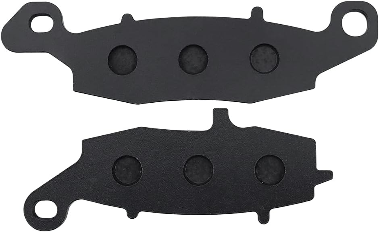 SOLLON Brake Pads Front and Rear Raplacement for Kawasaki Vulcan 1500 Vn1500/Vulcan 1600 VN1600 Classic/Vulcan 1600 VN1600 Nomad/Vulcan 1700 Vn1700/Vulcan 900 Vn900/Versys 650 KLE 650 image number 1