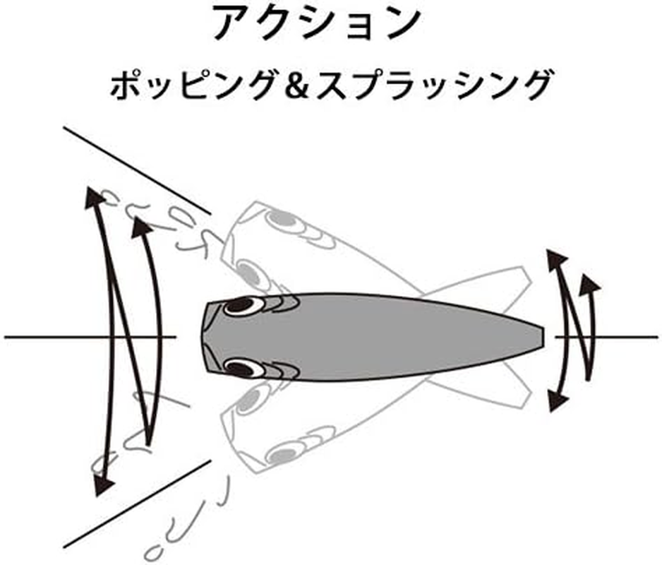 Yo-Zuri(ヨーヅリ) ルアー ポッパー ハイドロポッパー 90Mm/120Mm image number 6