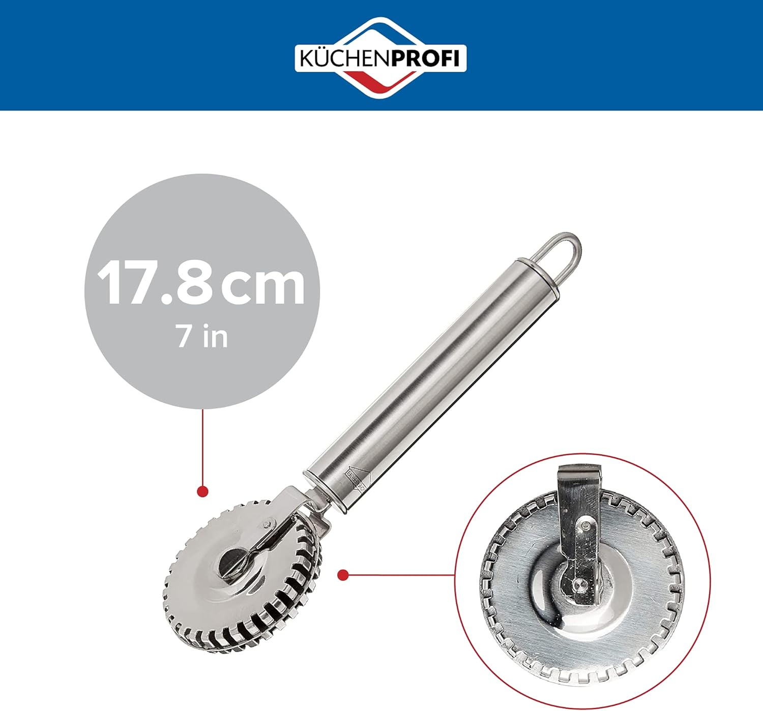 K&uuml;chenprofi K0803502800 Ravioli Cutter in 18/10 Stainless Steel Silver image number 5
