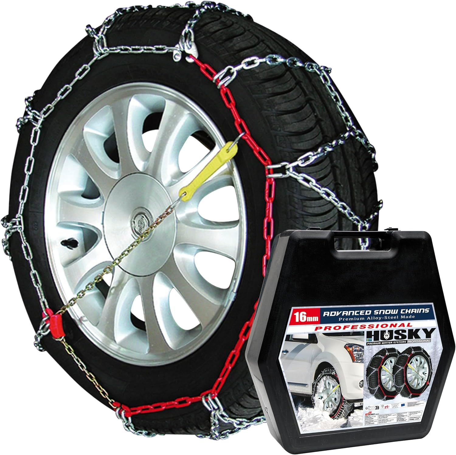 SUMEX HUPR235 4 WD 235 Snow Chains Husky Professional 16 Mm