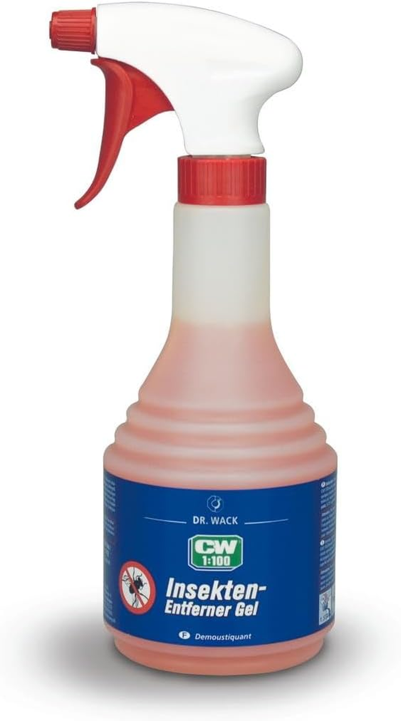 Dr. Wack CW1:100 Insect Remover Gel 500 Ml I Premium Insect Cleaner for Windscreen, Headlights & Front Section I High Yield & Cleaning Effect I High Quality Car Care - Made in Germany image number 4