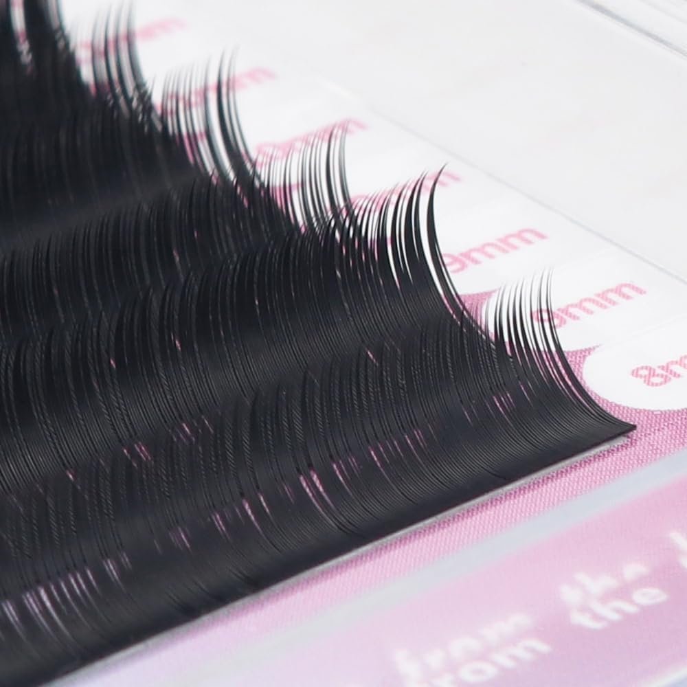 Volume Classic Eyelash Extensions 0.10 D Curl 8-15Mm Mix Matte Black Individual False Eye Lashes Extension Salon Use Natural Soft Fake Eyelashes Supplies (0.10 D, 8-15Mm Mix) image number 2