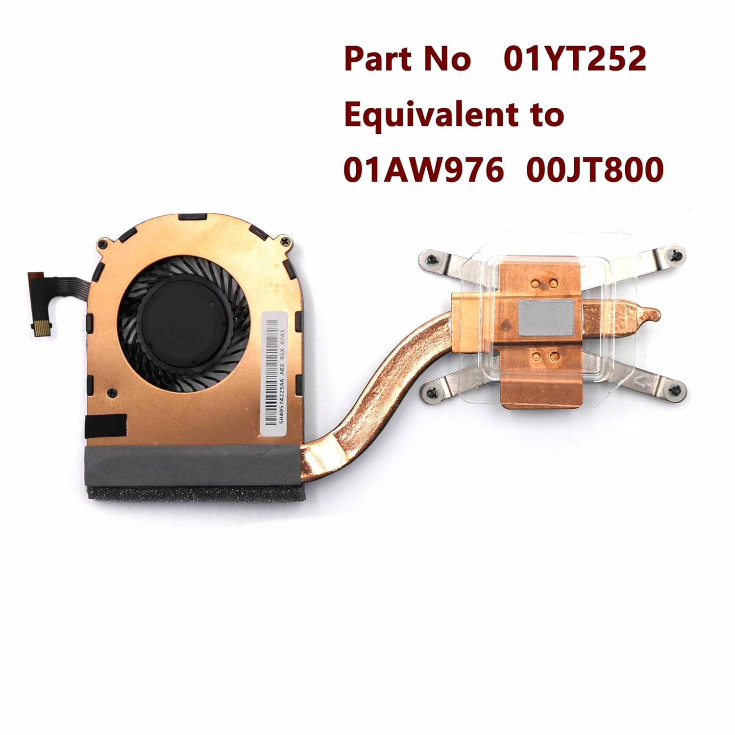 Bestparts CPU Fan + Heatsink for Lenovo Thinkpad Yoga X1 Carbon 4Th 2016 20FB 20FC Series Laptop 01AX999 01AX830 ND55C33 01AW976 00JT800 BAZB0505R5H 023.10084.0011 C16-00-Z-93O-002F image number 3