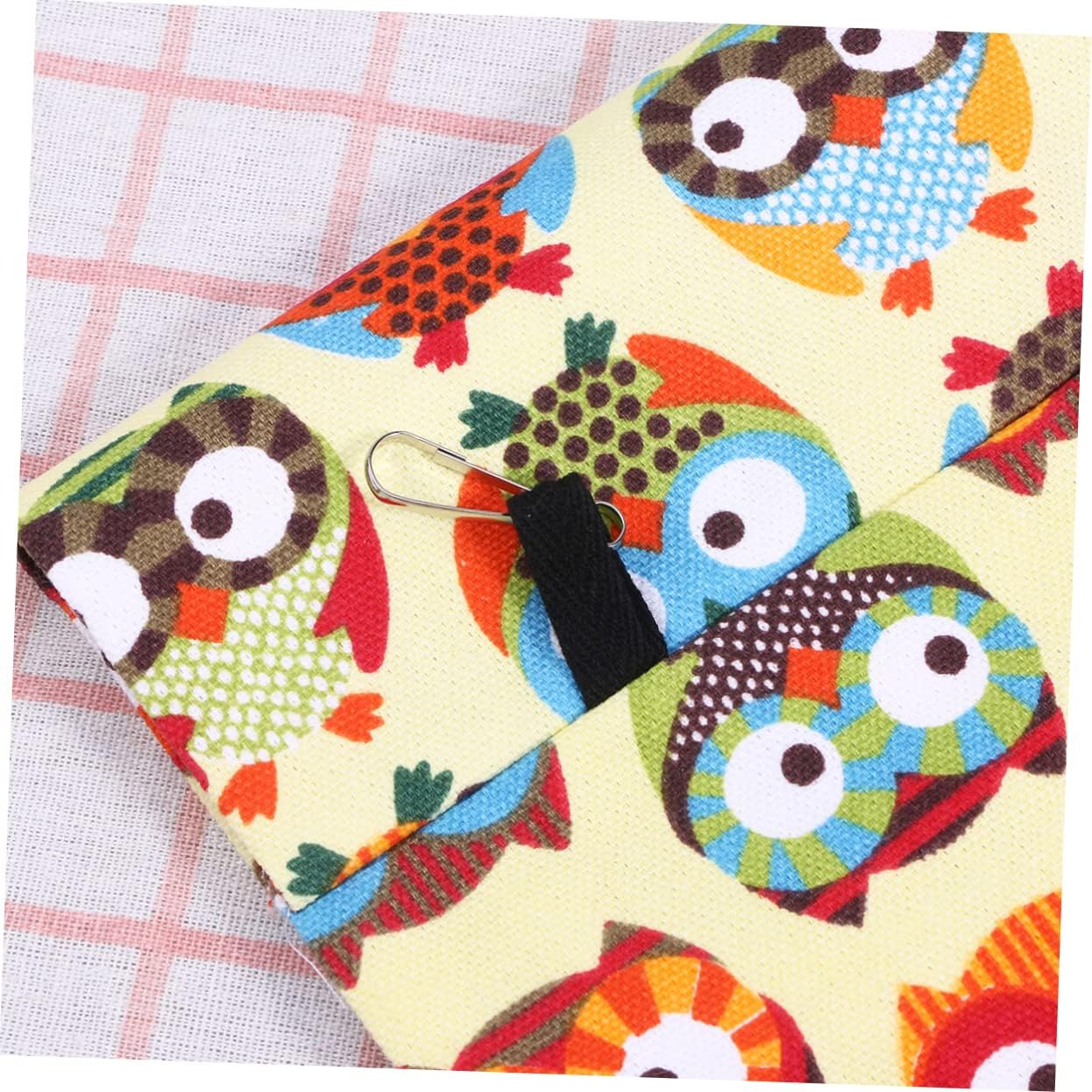 VILLFUL Parrot Nest Canvas Triangle for Conures Owl Print Design Comfortable Bird Bed for Parrots and Small Birds Ideal for Bird Cage Accessories image number 6