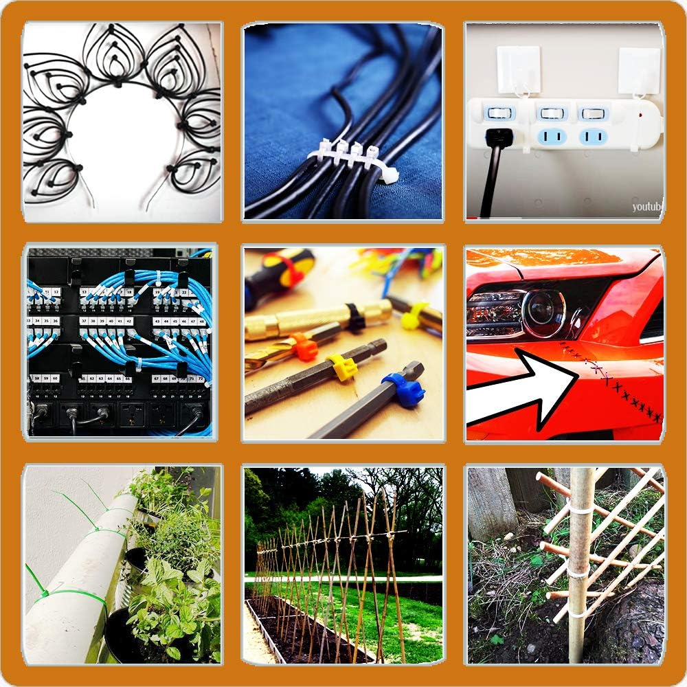 Fay Bless Cable Ties (8" 100Pcs White) image number 2