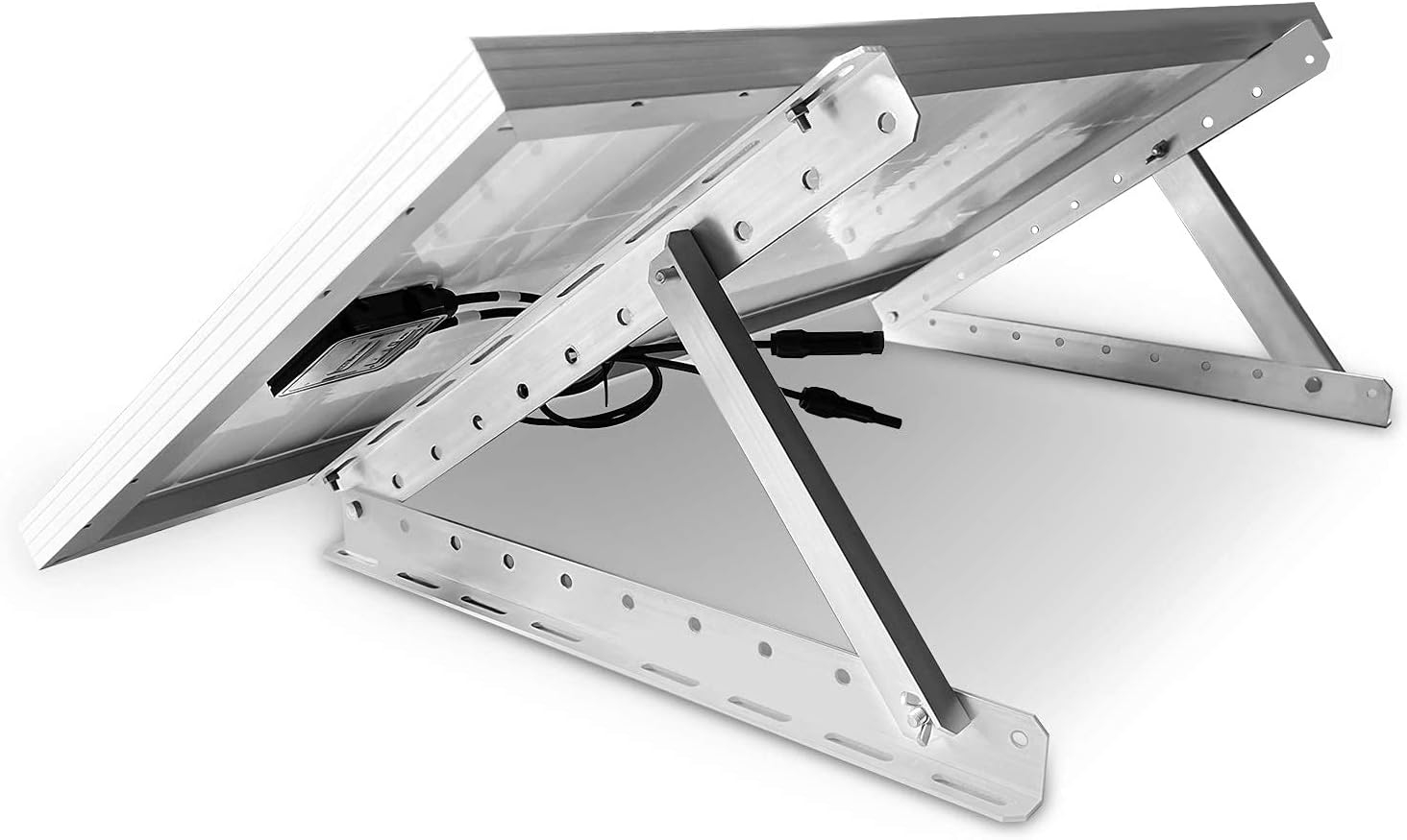 Newpowa Adjustable Solar Panel Tilt Mount Bracket Kit 20Inch Width image number 6