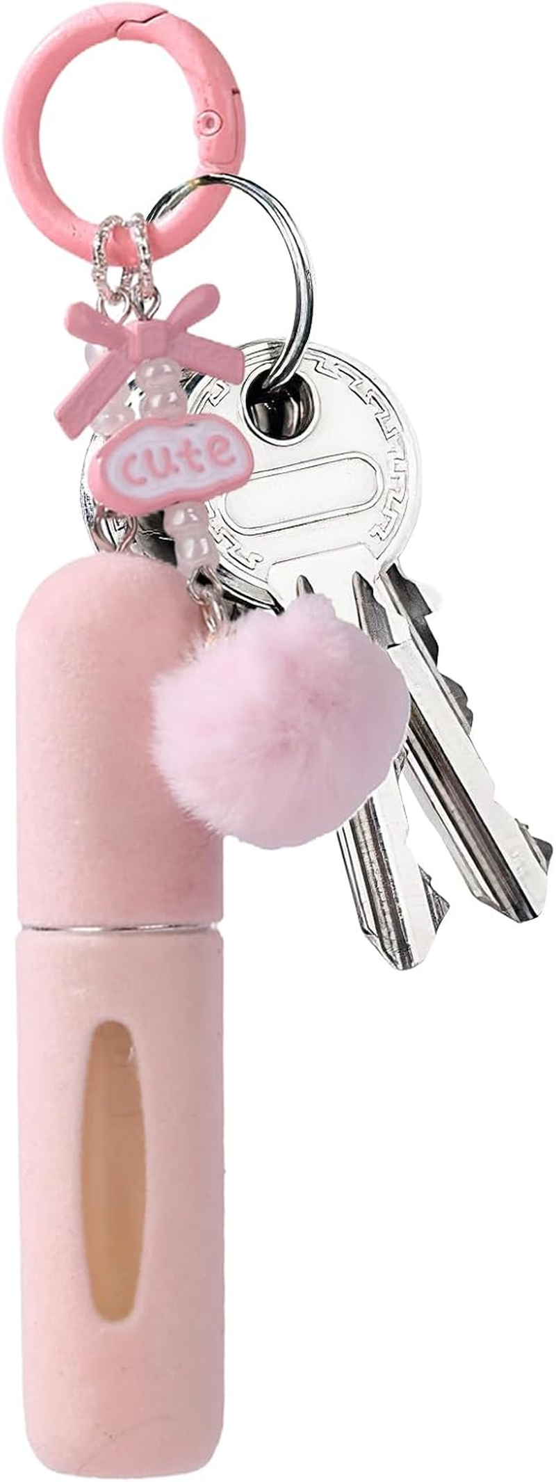 Misaakoeq Perfume Bottle | 5Ml Cute Reusable Fragrance Atomizer Charm | Refillable Perfume Spray Atomizer Bottle - for Business Airplane Business Outdoor School Birthday Valentines