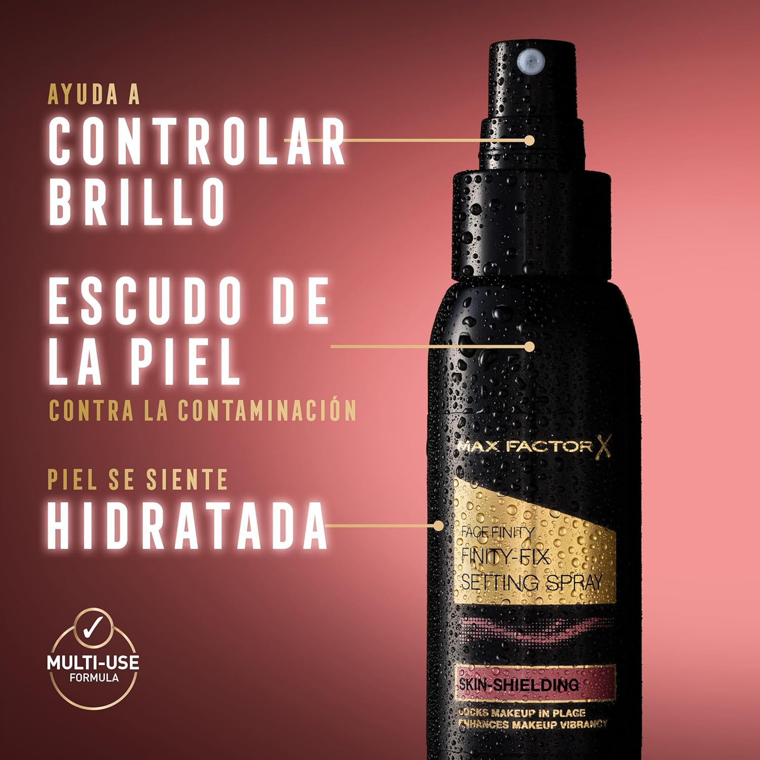 Max Factor Facefinity Finity-Fix Setting Spray, Prime, Fix & Refresh, Mattifying Finish, Sets Makeup, 100Ml