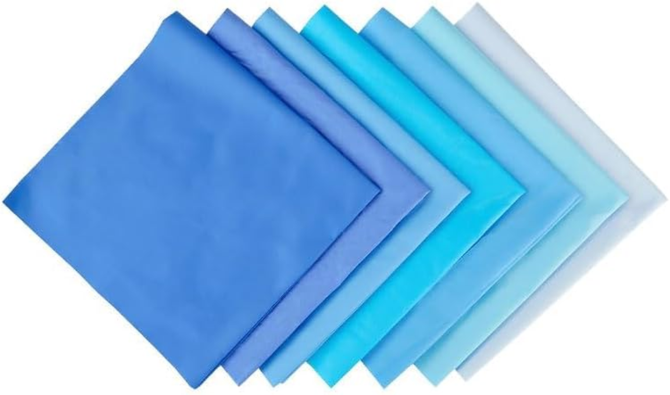 7 PCS Pink Cotton Fabric, Fabric Squares Material for Sewing, DIY