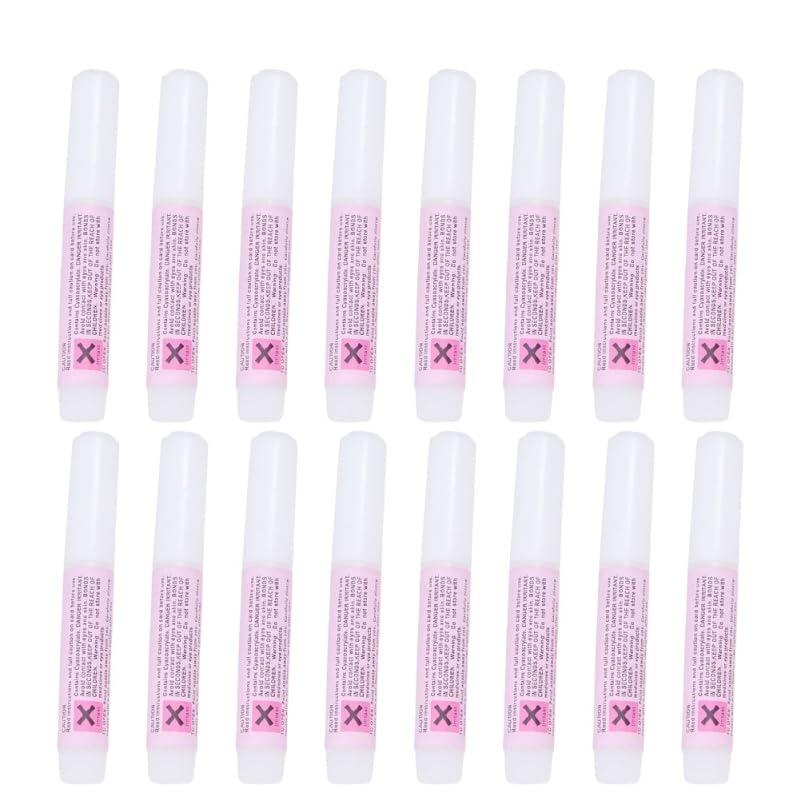 Biudeco 50Pcs Mini Nail Glue 2G Strong Adhesion Nail Bond Glue for Press on Art Tips Manicure Salon Home Use image number 4