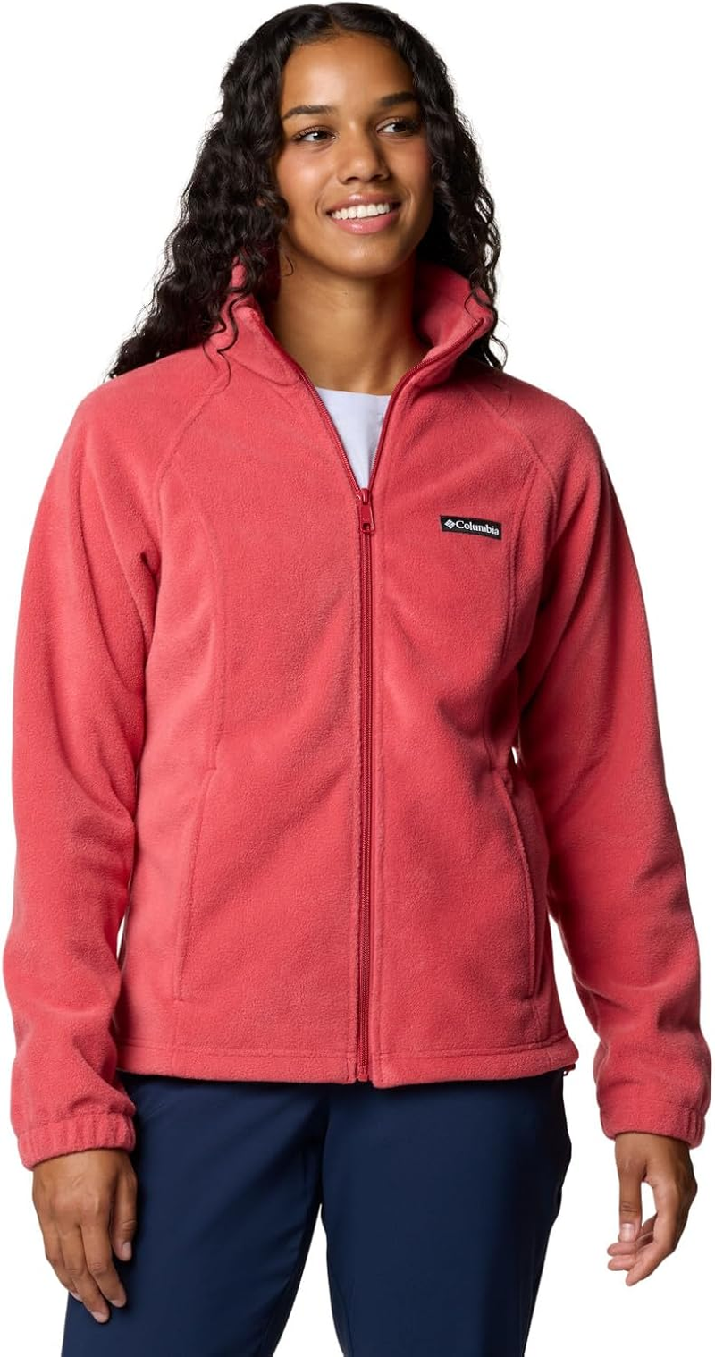 Columbia Women'S Benton Springs Full Zip, Daredevil, Large, Daredevil 2024 image number 2