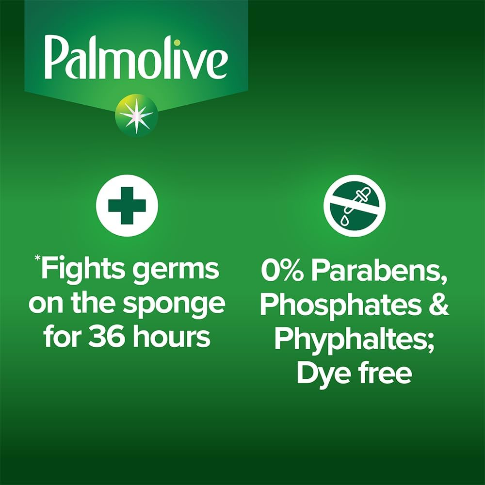 Palmolive Dish Ultra Eco Naturally Antibacterial Dishwashing Liquid 950Ml, Coconut and Lime, Powerful Biodegradable Formula image number 4