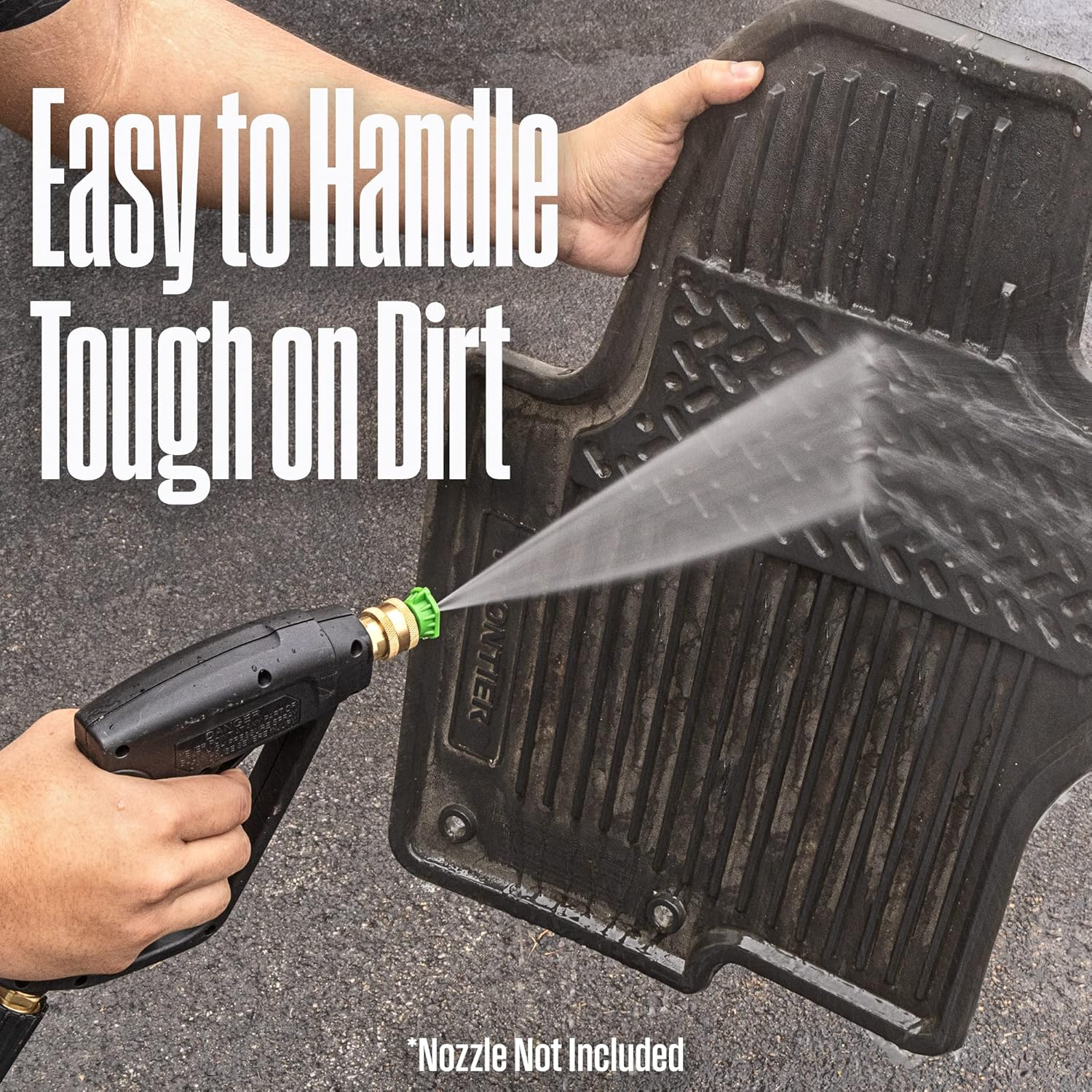 Westinghouse Outdoor Power Equipment PWSG Short Pressure Washer Gun 3600 PSI, M22 Connector, Black image number 3