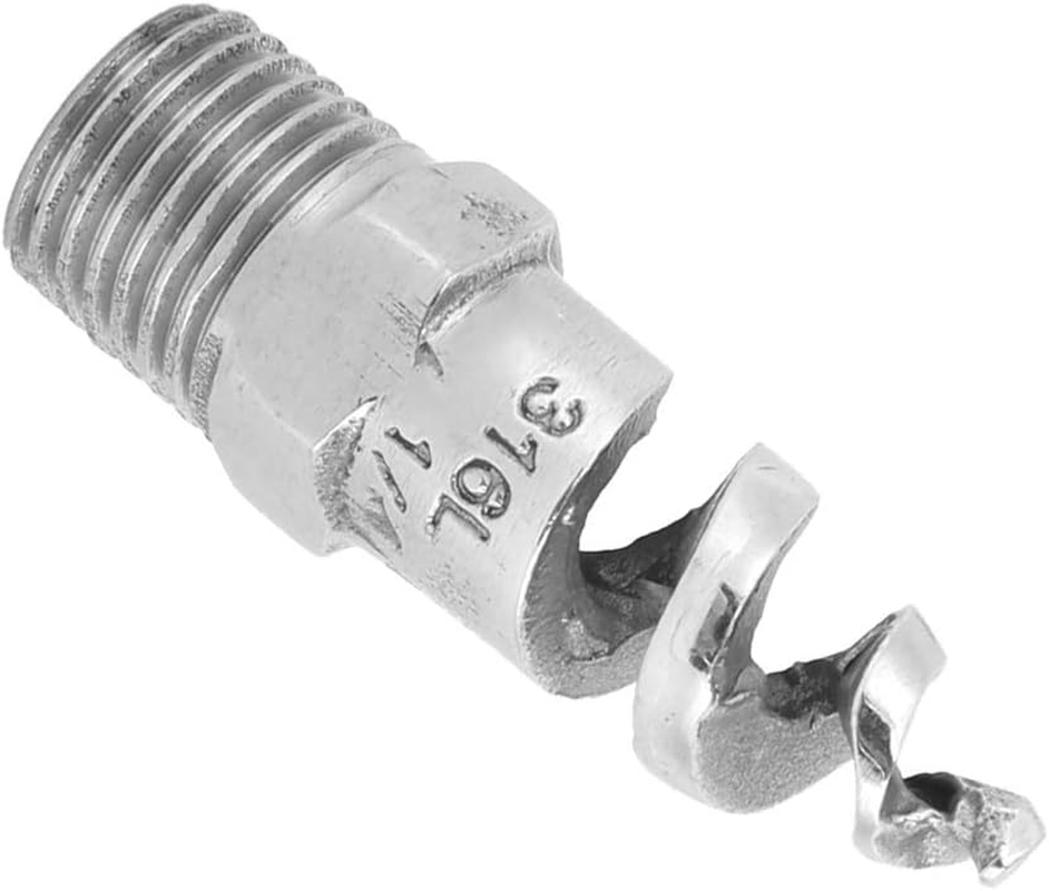 Spiral Nozzle Stainless Steel Anti-Clogging Watering Accessories for Garden (G1/4 DN8) image number 5