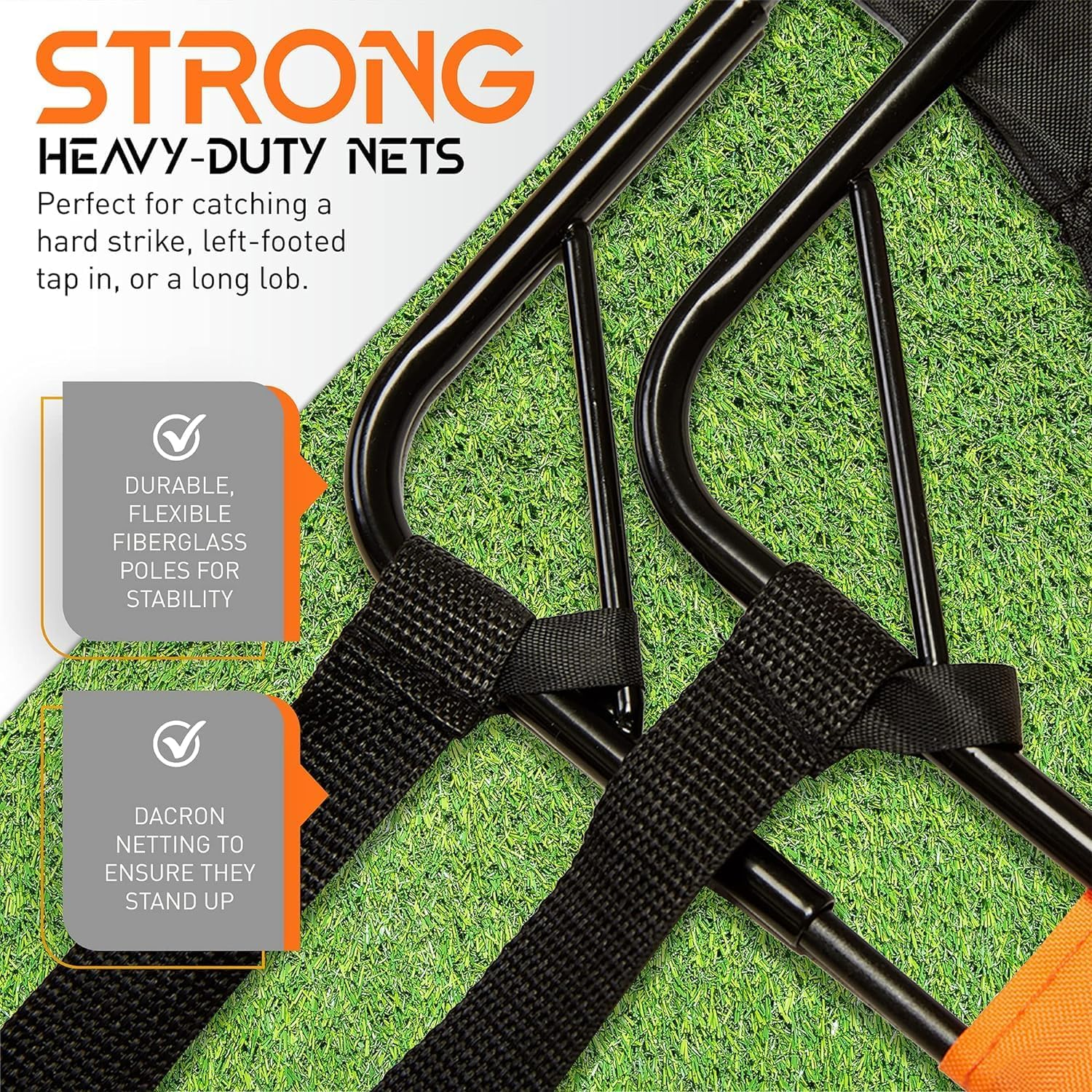 Soccer Goal Set 4'X 3' Portable Training Soccer Goal Soccer Training Equipment for Backyard Lawn,Easy to Assemble Pop up Soccer Set,Foldable Pop-Up Soccer Goals Set for All Ages Gifts image number 4