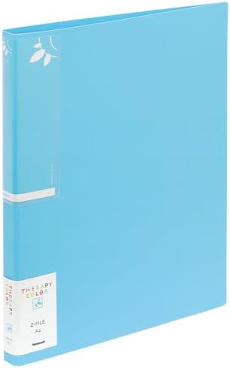 Z File Therapy Color A4 S Shape Pure Blue