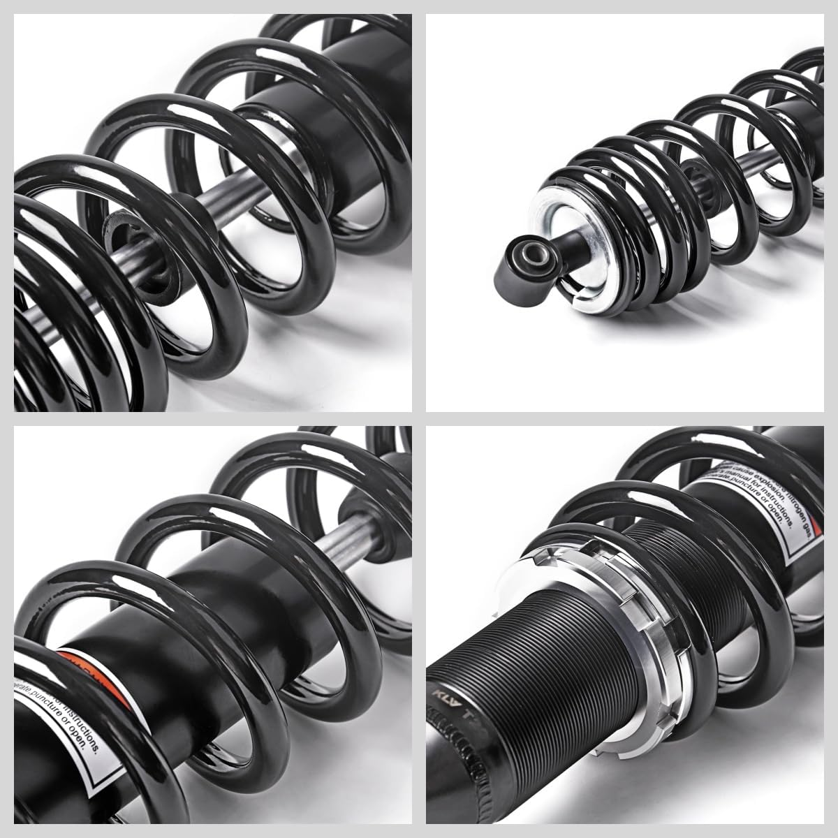 KLV Rear Left Right Shock Absorber Compatible with 2011-2016 Can-Am Commander 800/800R 4X4 BR 1000 DPS STD XT 4X4 BR 2Pcs image number 5