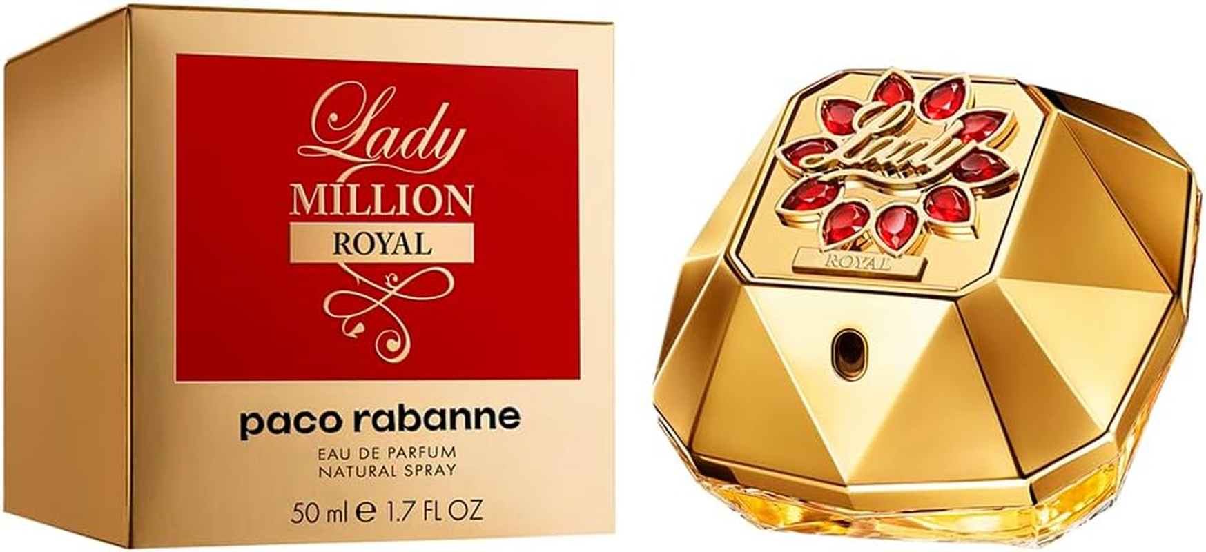Paco Rabanne Women'S Lady Million Royal Eau De Parfum Spray 50 Ml image number 4