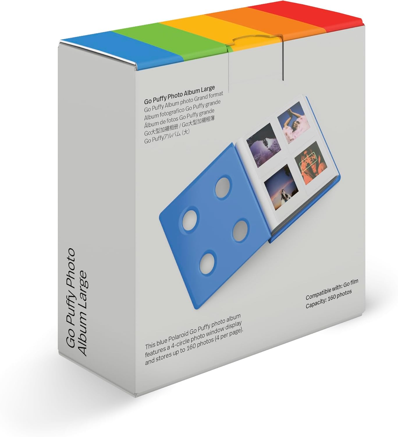 Polaroid Go Large Puffy Photo Album - Blue (6380) image number 3