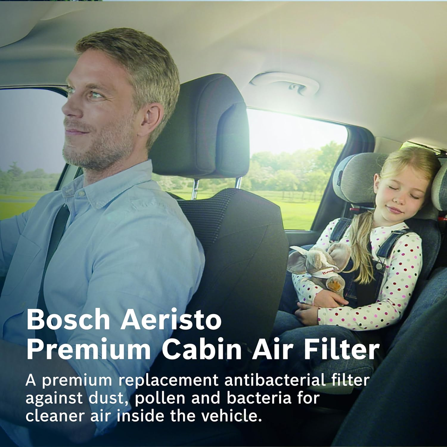 BOSCH Aeristo Premium Cabin Air Filter AP-T07, Removes Dust, Pollen and Bacteria for Cleaner Air inside Your Vehicle image number 2