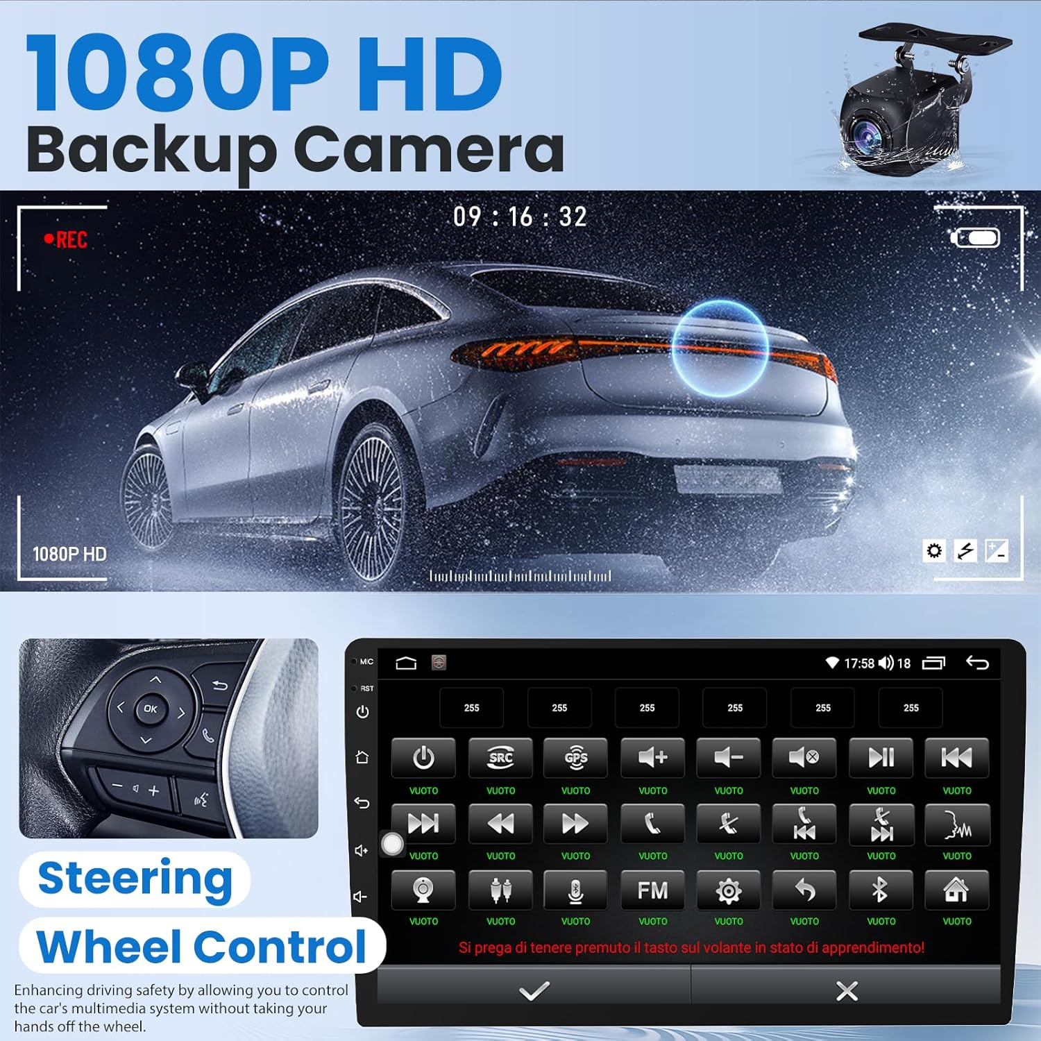 (2+32G) Car Radio Stereo for Ford Focus 2012-2018 image number 5