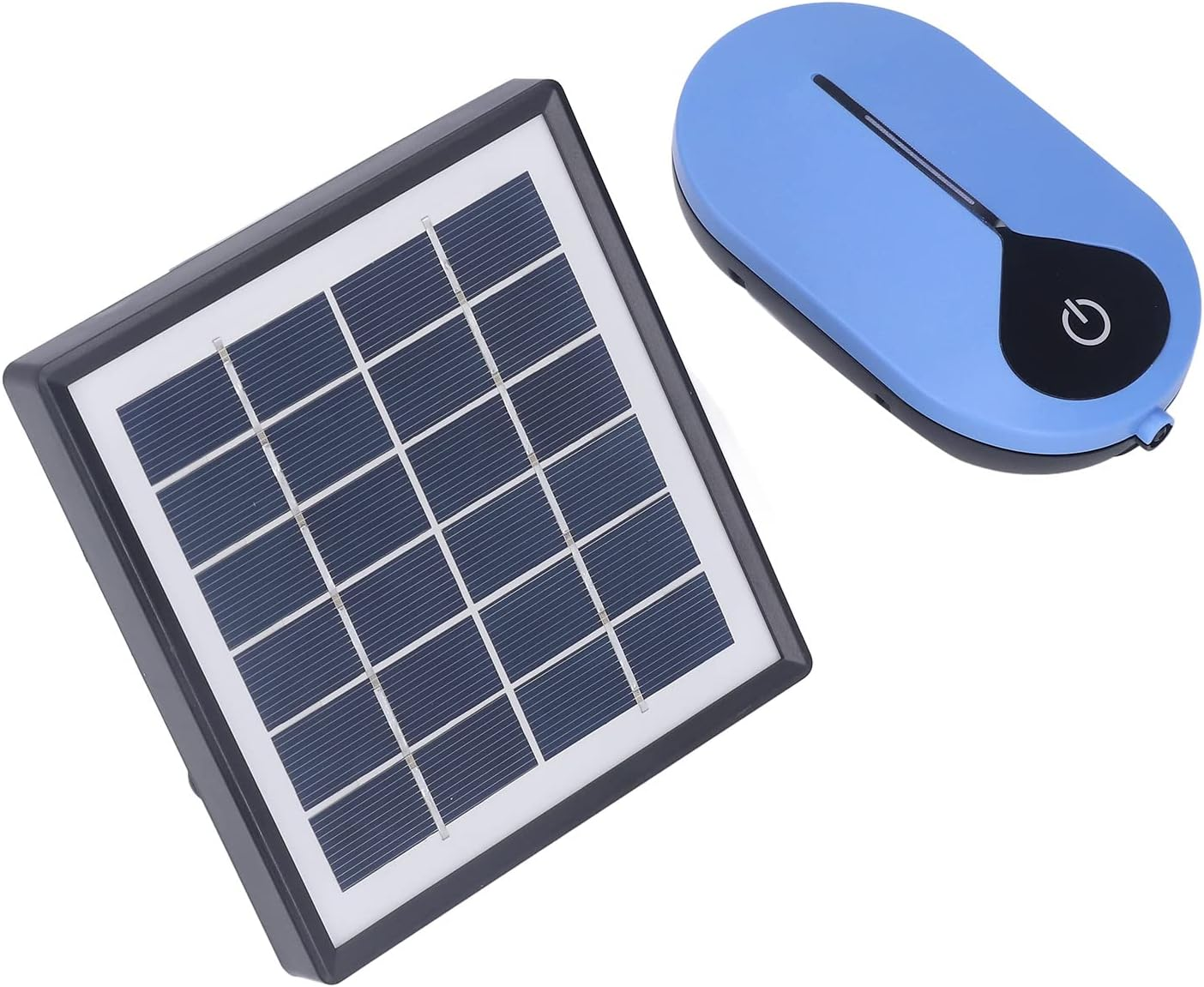 Oxygen Pump Solar Air 3 Gear Large Volume Low Noise 6V 1.5W for Fish Tank Aquarium Reliable Work Safer Running Oxygen Supply Broad Utility Using Tips