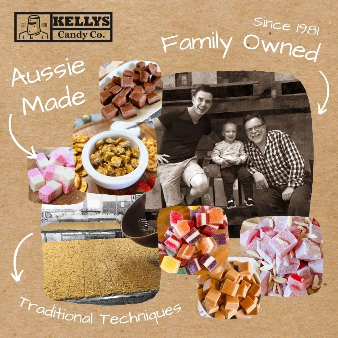 Kellys Candy Co Peanut Brittle 180G image number 3