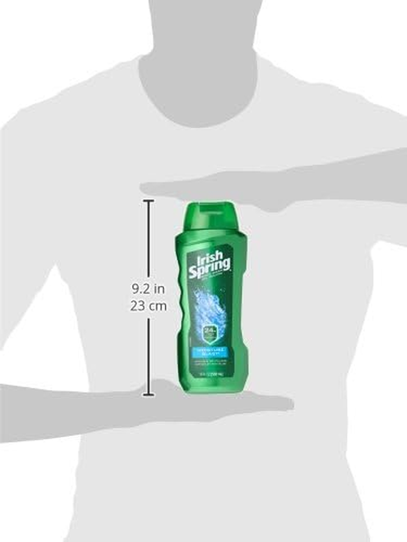 Irish Spring Body Wash, Moisture Blast, 18 Oz image number 1