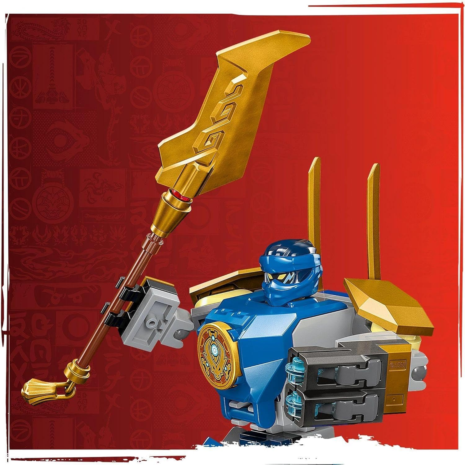 LEGO&reg; NINJAGO&reg; Jay'S Mech Battle Pack 71805 Adventure Toy Set for Kids, with Jay Minifigure and Mech Figure,For Boys and Girls Aged 6 Years Old and Over image number 4