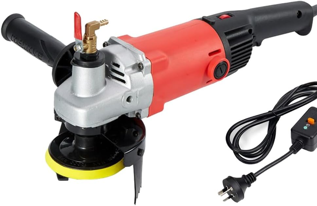 ALSTON 1400W Wet Polisher Concrete Stone Polisher Concrete Stone Wet Polishing Kit, Marble Granite Concrete Polishing, 6 Speed Adjustable, with AU Plug image number 6