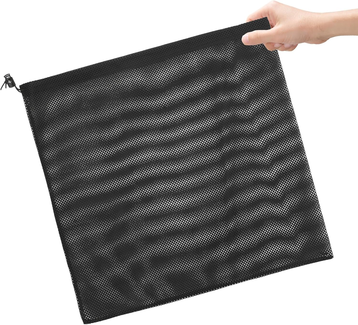 Yardenfun Pump Mesh Bag Large Filter Net for Water Pump Protection Tear-Resistant Mesh Filter Bag to Prevent Dirt Damage Suitable for Home and Outdoor Aquatic Use Black image number 6