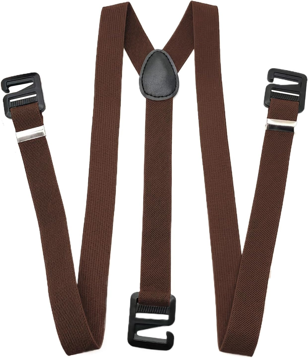 Mens Suspenders | Clip on Suspenders for Men - Invisible Belt Adjustable under Clothing for Rock Climbing Sports Work Fishing Hiking Cycling Mountaineering Sports