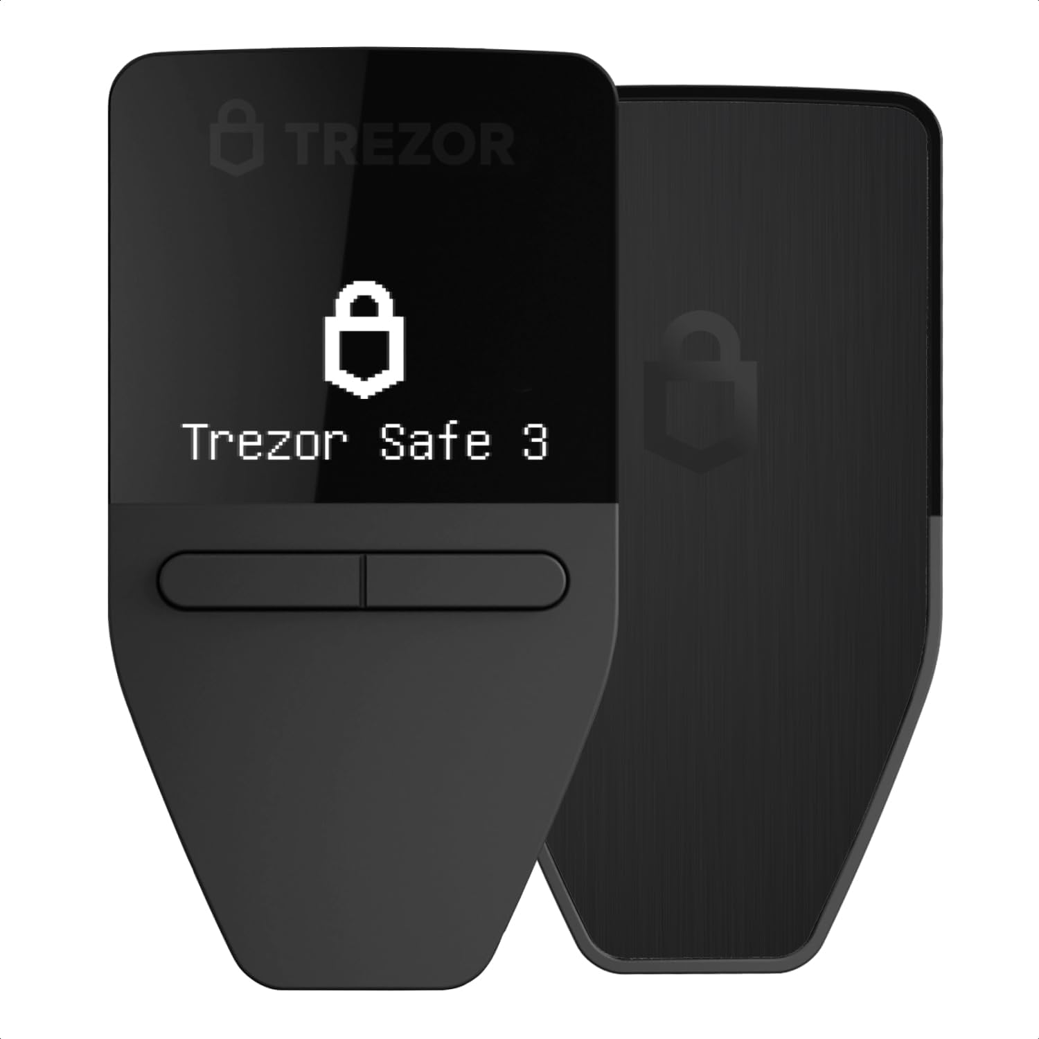 Trezor Safe 3 - Passphrase & Secure Element Protected Crypto Hardware Wallet - Buy, Store, Manage Digital Assets Simply and Safely (Stellar Silver)