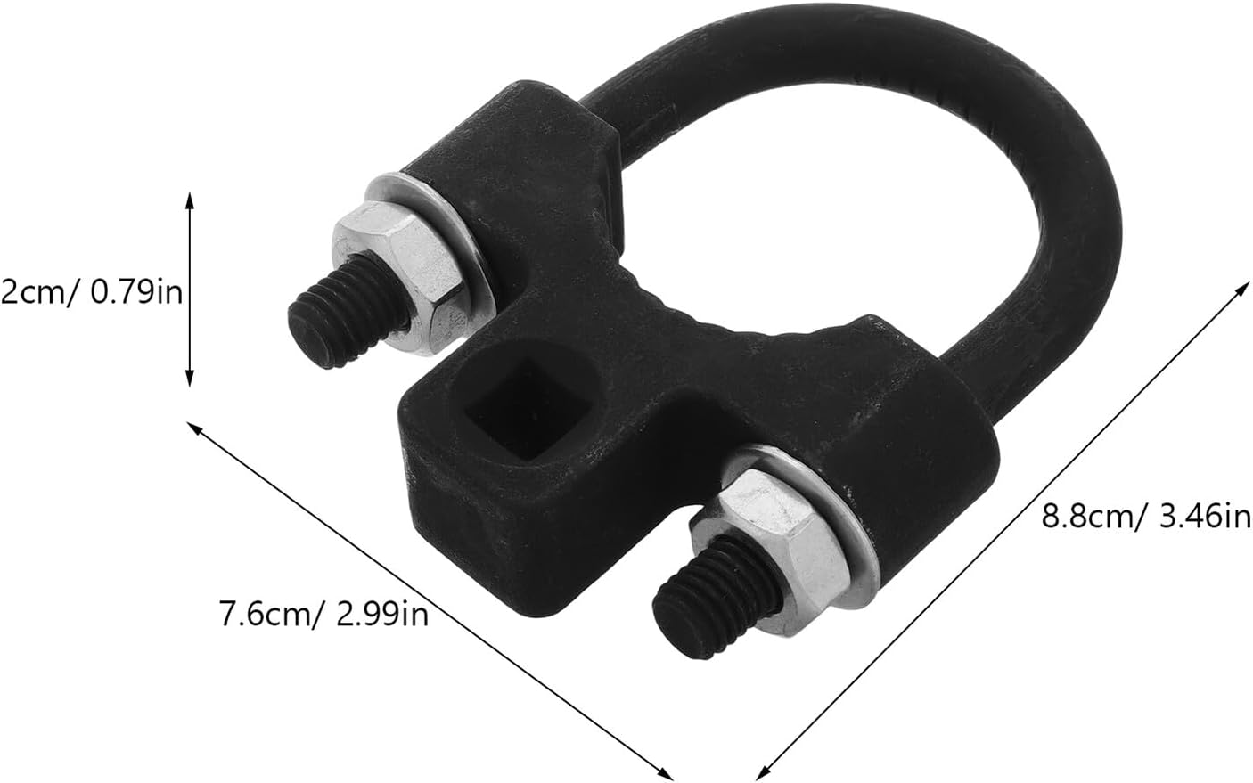 CVUTOVO 2Pcs Multifunctional Automotive Tie Rod Tool Kit &ndash; Inner Tie Rod Removal and Installation Wrench &ndash; Steering Rack Puller for Vehicle Maintenance and Replacement image number 1