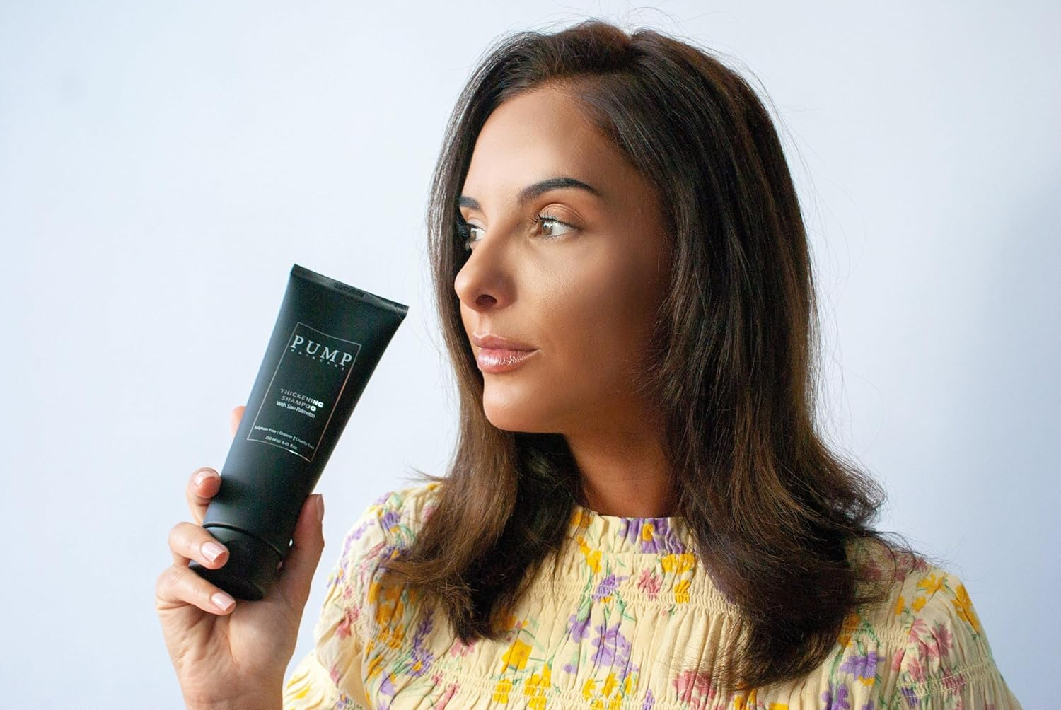 Thickening Hair Shampoo for Fuller Hair - Pump Haircare image number 2