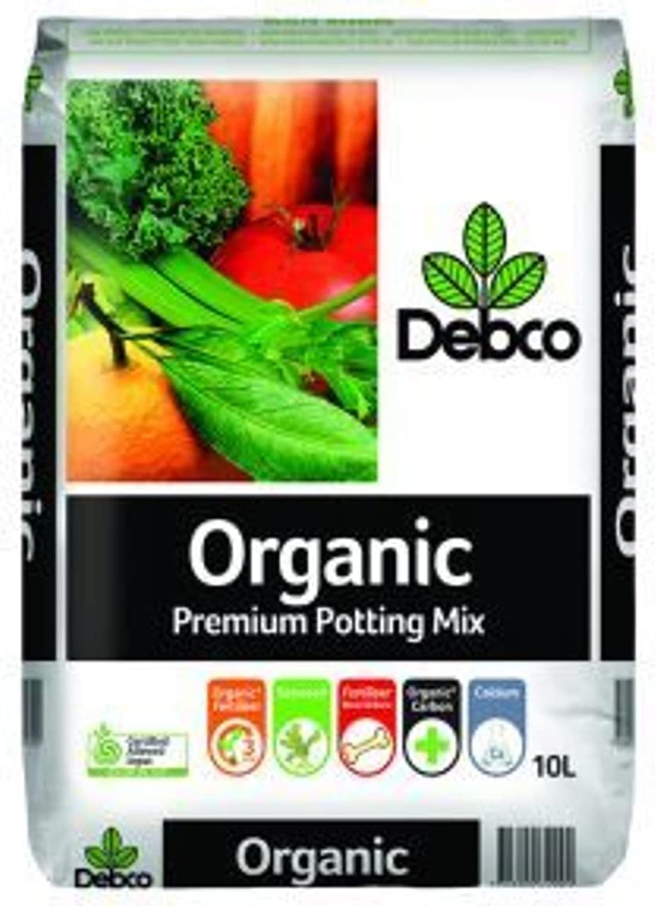 Osmocote Vegetable and Herb Controlled Release Fertiliser, 700G & Debco Organic Premium Potting Mix 10 Litre image number 2