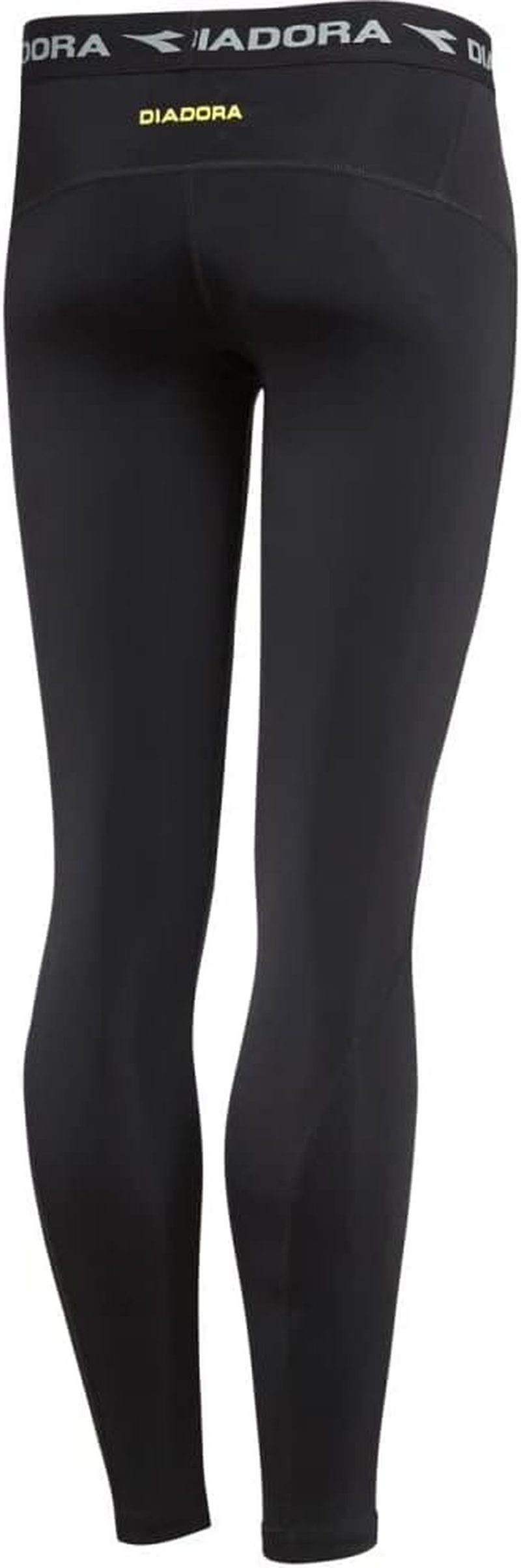 Diadora Compression Long Thermal Running Tights for Junior Boys, Black, Size 14 image number 2