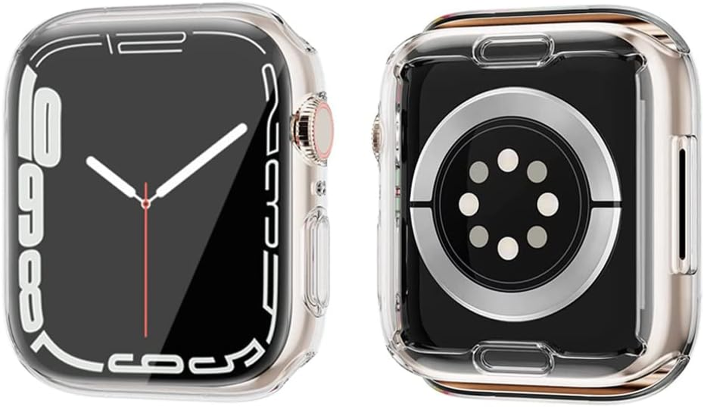 USTIYA 2X Case for Apple Watch Series Se / 6/5 / 4 40Mm Case Screen Protector TPU Smart Watch Cover image number 3