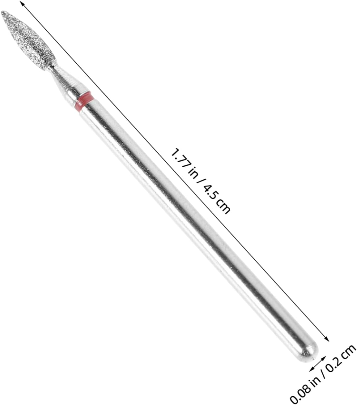 BATHVEVE 6Pcs Manicure Tool Nail Drill Bits Cuticle Clean Nail Prep and Buffing for Professional and Home Use image number 6