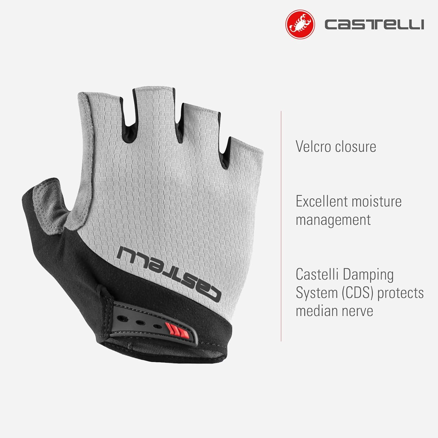 Castelli Men'S Entrata V Glove, Ivory, Xx-Large image number 3
