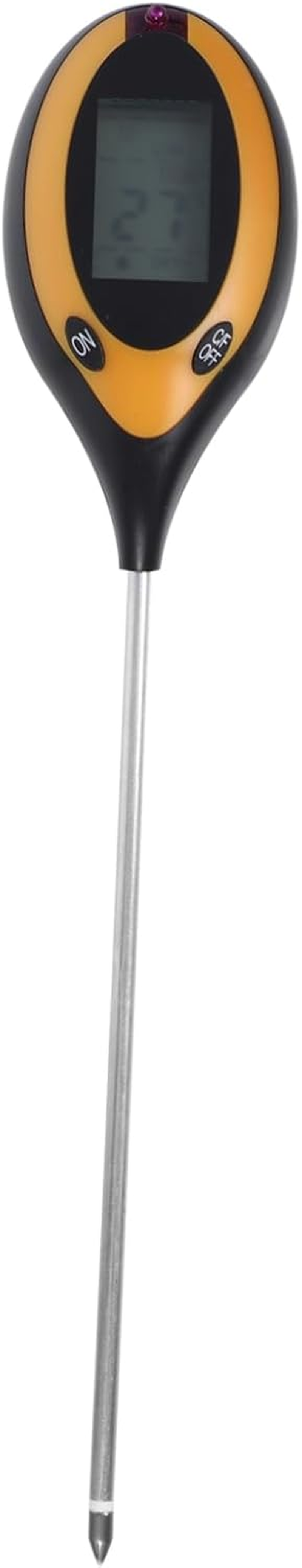 Kisangel Soil Moisture Garden Soil Tester Temperature and Ph Testing for Outdoor Lawn Farm Gardening Hygrometer