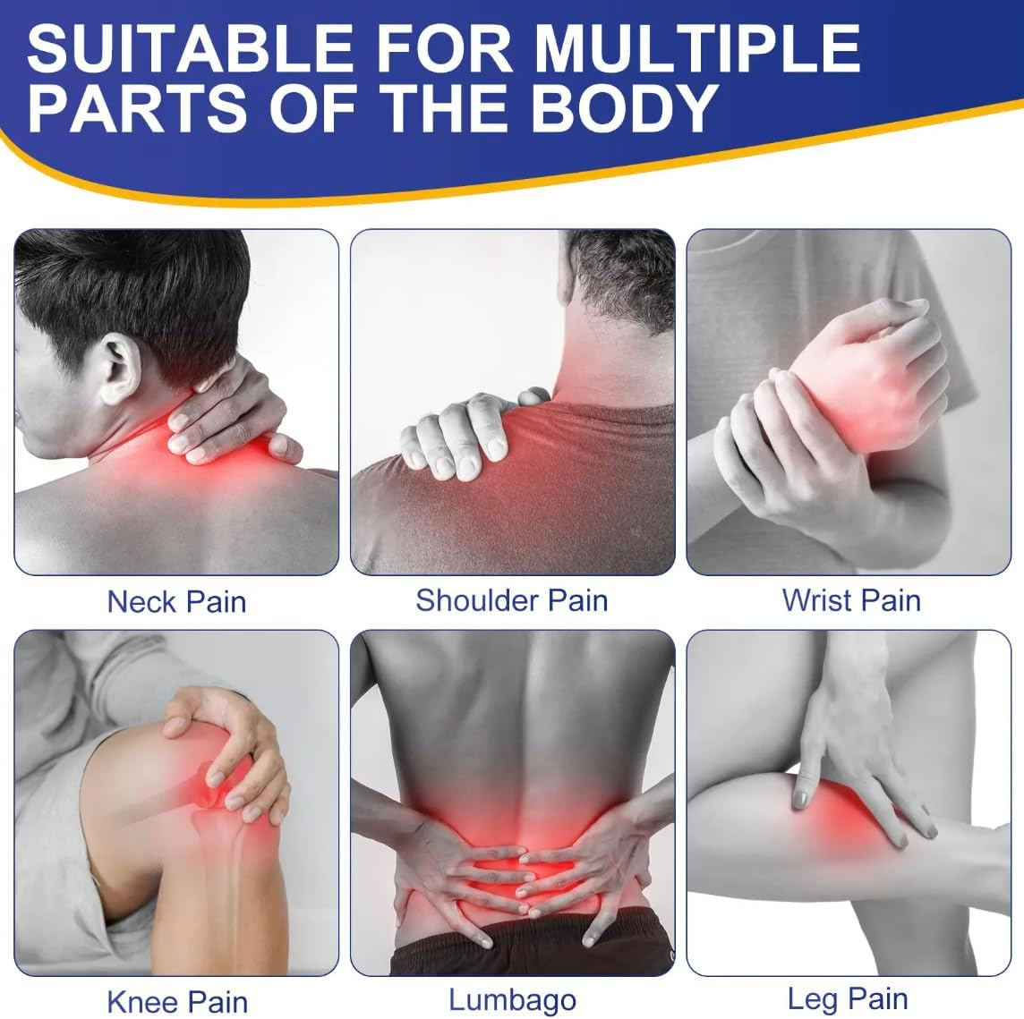 Pain Relief Patches 16Pc, Arthritis Herbal Heat Patches for Back Knee Neck Shoulder Muscle Soreness, Pain Relief Patche image number 1