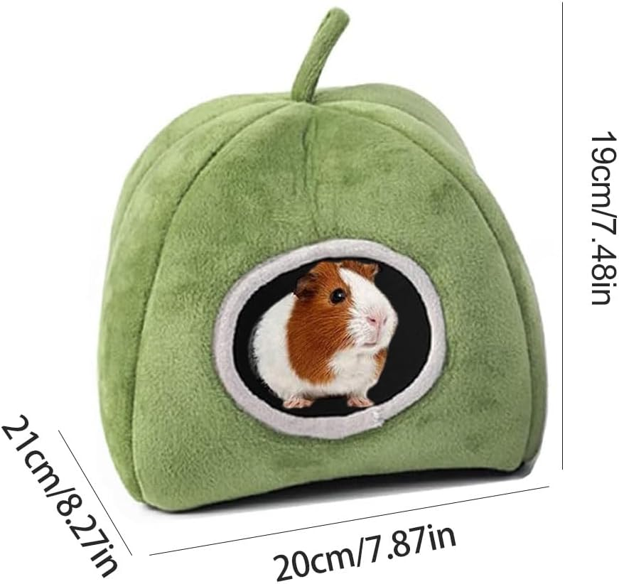 Guinea Pig Bed, Guinea Pig House, Cuddly Cave for Hamsters, Cuddly Winter Rabbit House, Cosy Small Animal Beds for Hamsters, Rabbits, Hedgehog, Chinchilla, Bearded Dragons and Ferrets image number 2